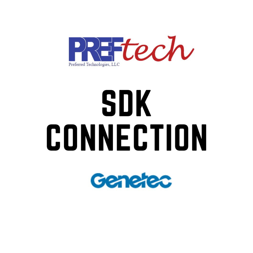 GSC-1SDK-PREFTECH-QUICK: SDK Connection for Pref-Tech Quick Select Plugin License
