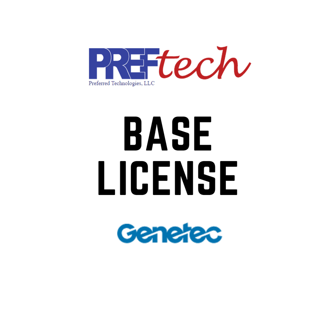 GSC-I/O-BASE: Genetec Input/Output Plugin Base License
