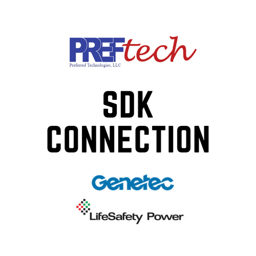 GSC-1SDK-PREFTECH-LIFESAFETY: SDK Connection for Pref-Tech LifeSafety Plugin
